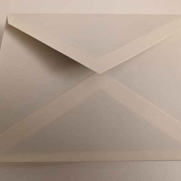 27 Crane & Co. 100% Cotton Envelopes with Bronze Colored Liners USA Made - Picture 3 of 4